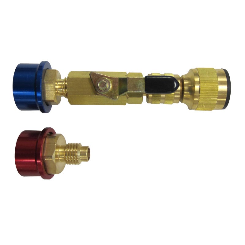 Mastercool 81490 R134a Valve Core Remover & Installer â€“ Service Valve Cores Under Pressure â€“ Compact Tool for Automotive A/C Systems with Internal Shutoff - Image 1